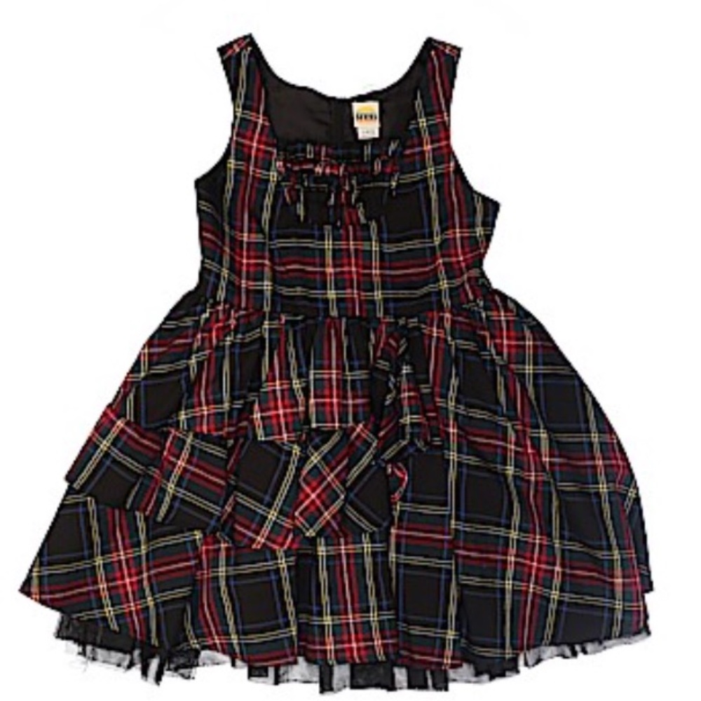 Harajuku Mini Plaid Dress